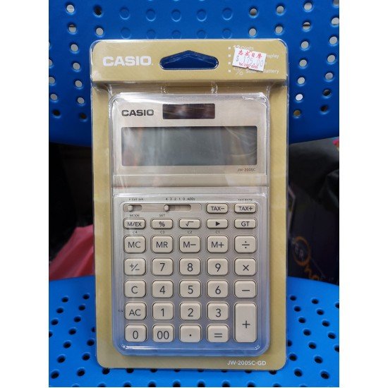 CASIO JW200SCGD Calculator